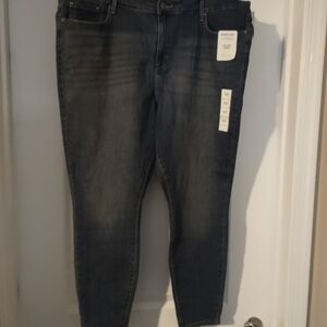 Women's Slim Fit Gray Jeans